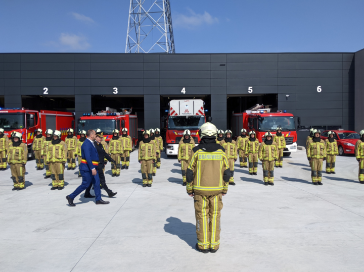 operationele ingebruikname van de nieuwe brandweerpost op zaterdag 13 mei 2023.