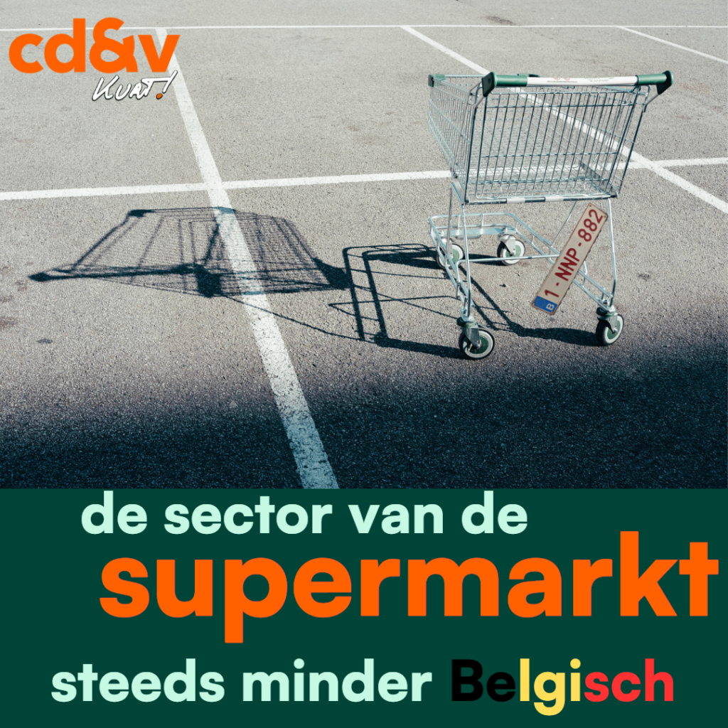 supermarktsector steeds minder Belgisch